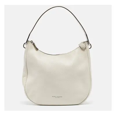 Marc Jacobs White Leather The Essential Hobo