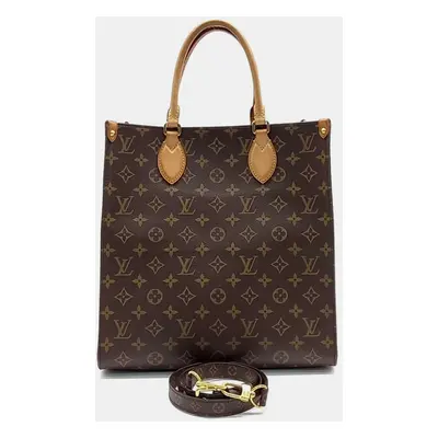 Louis Vuitton Brown Monogram Canvas Sac Plat PM Bag