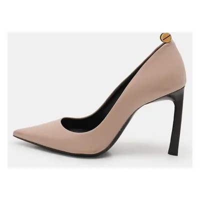 Lanvin Beige Leather Pointed Pumps Size