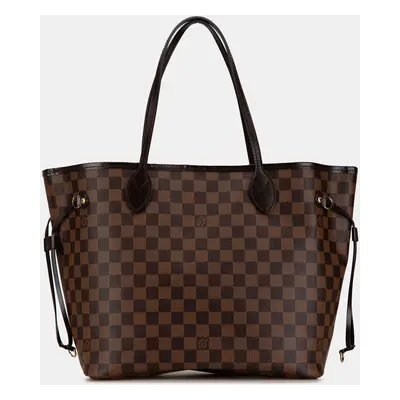 Louis Vuitton Brown Damier Ebene Neverfull MM