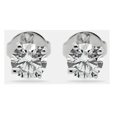 The Diamond Edit Lab Grown Diamond 2.18 cts White Gold Stud Earrings