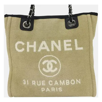 Chanel Canvas Deauville Totes