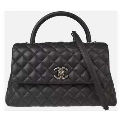 Chanel Black Calfskin Handbag