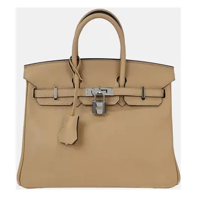 Hermes Trench Swift Leather Birkin Handbag