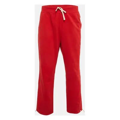 Polo Ralph Lauren Red Cotton Track Pants