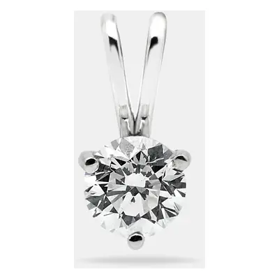 The Diamond Edit Lab Grown Diamond 1.07 cts White Gold Solitare Pendant