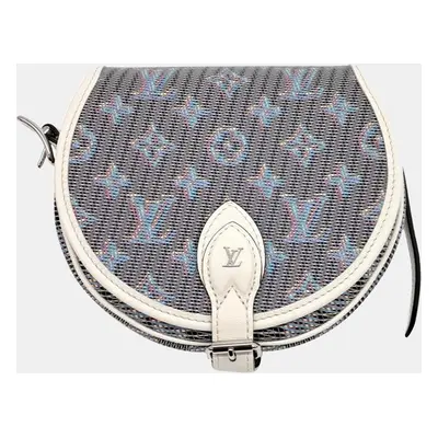 Louis Vuitton Blue Multicolor PVC Tambourine Bag