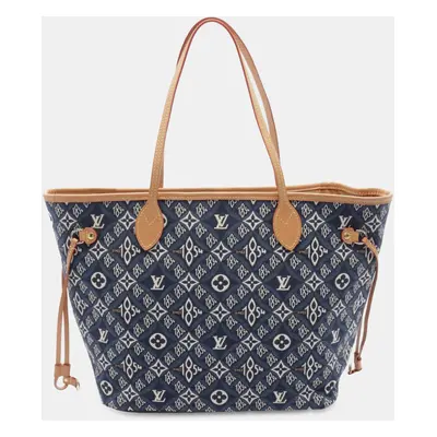 Louis Vuitton Blue Monogram Jacquard Since