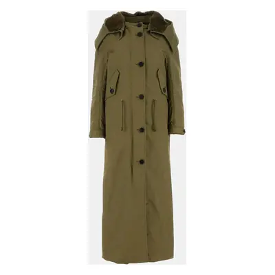 Prada Green Long Parka Coat Women’s IT