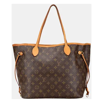 Louis Vuitton Brown Monogram Neverfull MM