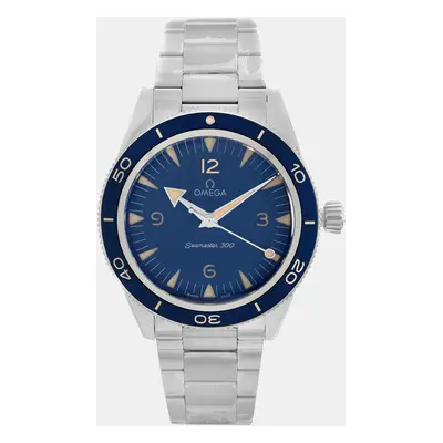 Omega Blue Seamaster Master Chronometer 234.30.41.21.03.001 Automatic Men's Wristwatch mm