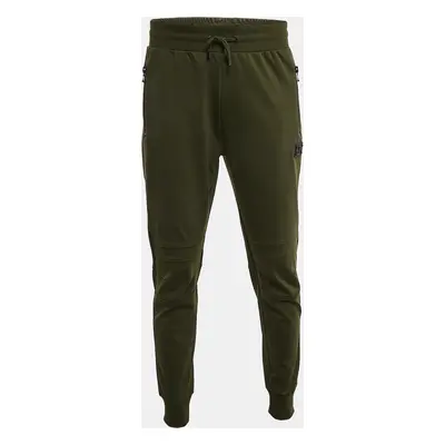 Balmain Green Jersey Pintuck Detail Track Pants