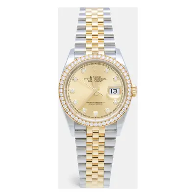 Rolex Champagne Diamond