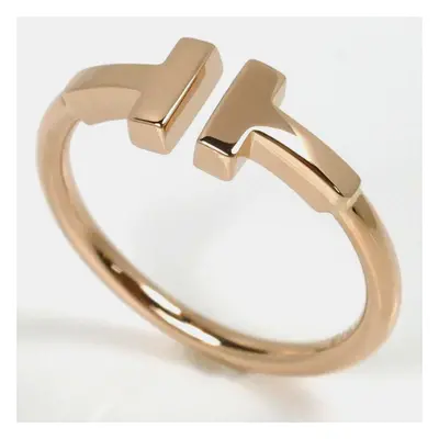 Tiffany & Co. 18K Pink Gold TWire Ring EU