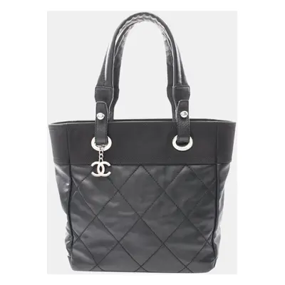 Chanel Black Small Paris-Biarritz Tote