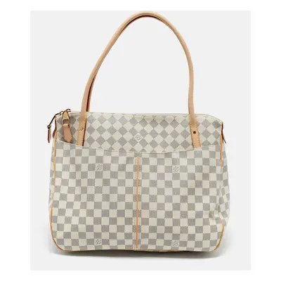 Louis Vuitton Damier Azur Canvas Figheri GM Bag