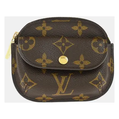 Louis Vuitton Monogram Canvas Porte Monnaie Shilling Coin Wallet