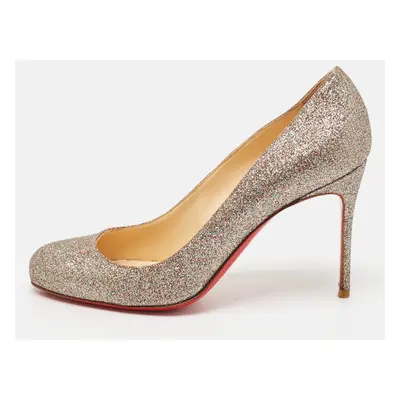 Christian Louboutin Multicolor Glitter Fifi Pumps Size