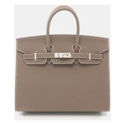 Hermes Birkin Etoupe Handbag Brown