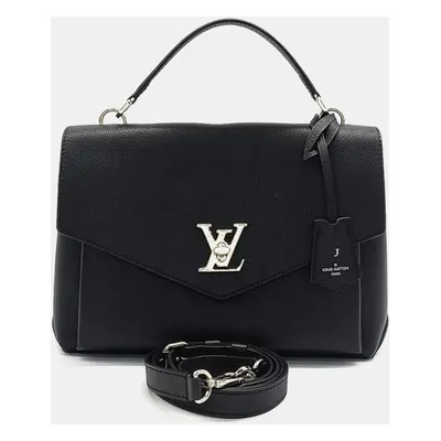 Louis Vuitton Black Leather My Lock Me bag