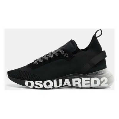 Dsquared2 Black Mesh and Neoprene Fly Sneakers Size