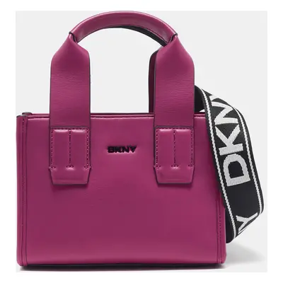 DKNY Hot Pink Leather Crossbody Bag