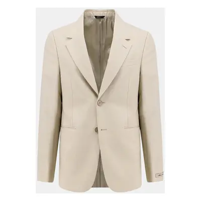 Fendi Beige Virgin Wool Blazer