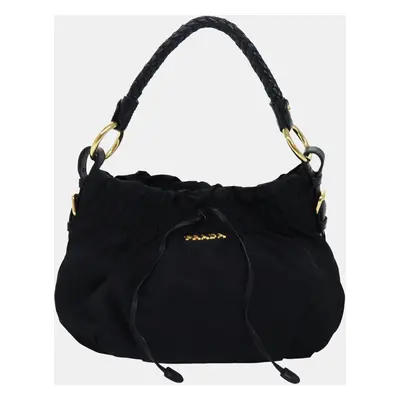 Prada Black Tessuto shoulder bag