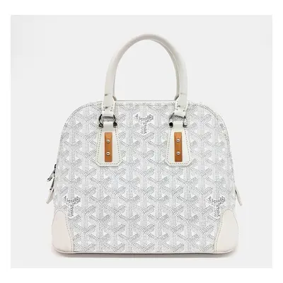 Goyard White PVC Vendome mini bag