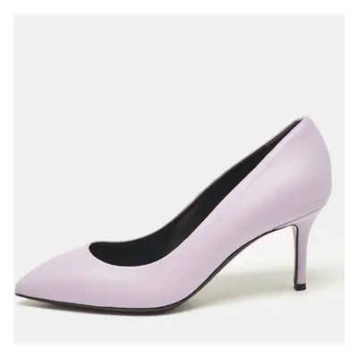 Giuseppe Zanotti Light Purple Leather Pointed Toe Pumps Size