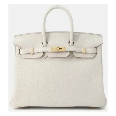 Hermes Beton Togo Leather Birkin Tote Bag