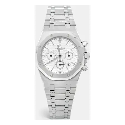 Audemars Piguet Silver Stainless Steel Royal Oak