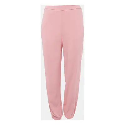 Emporio Armani Pink Crepe Trousers