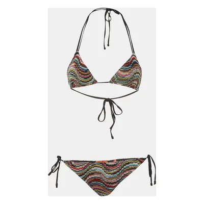 Missoni Mare Multicolor Lurex Knit Bikini Set S/M