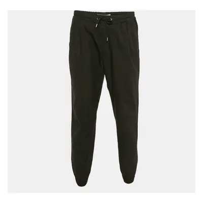 McQ by Alexander McQueen Black Denim Jogger Pants