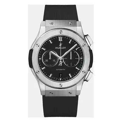 Hublot Black Titanium Classic Fusion Chronograph Men's Wristwatch mm