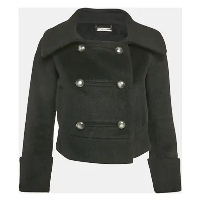 Diane Von Furstenberg Black Shearling Lady Bird Jacket