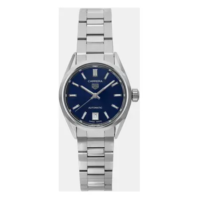 Tag Heuer Carrera Steel Blue Dial Automatic Ladies Watch mm