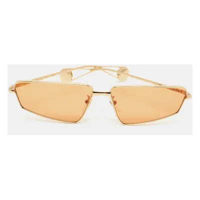 Gucci Gold GG0537S Rectangular Sunglasses