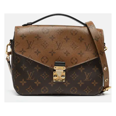 Louis Vuitton Monogram Reverse Canvas Pochette Metis Bag