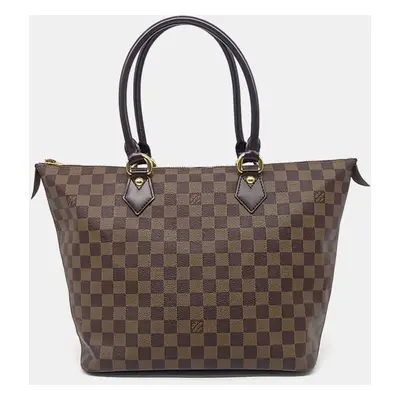 Louis Vuitton Brown Coated Canvas Damier Sereya MM bag