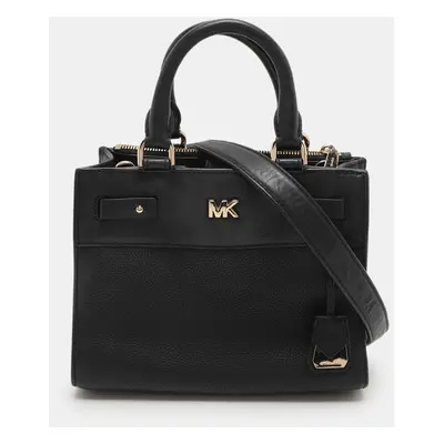 Michael Kors Black Leather Reagan Tote