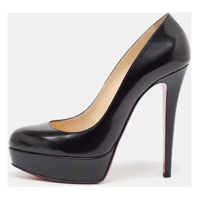 Christian Louboutin Black Leather Bianca Pumps Size