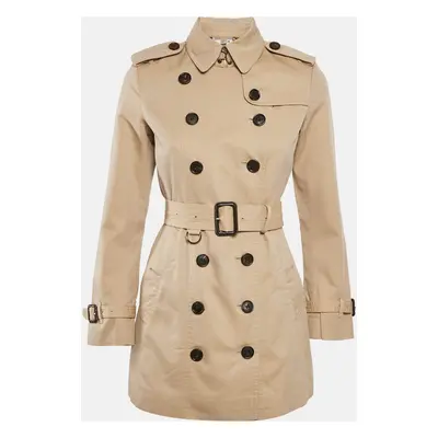 Burberry Beige Gabardine Trench Coat