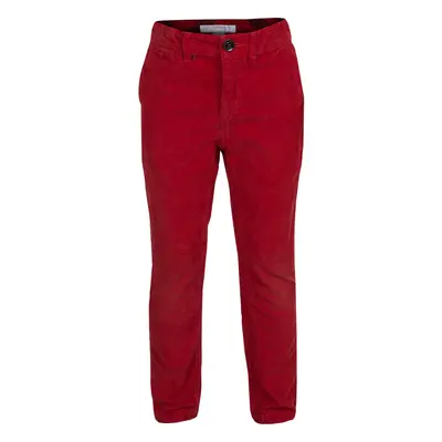 Burberry Children Red Corduroy Trousers Yrs