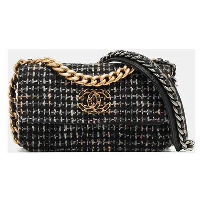 Chanel Black Tweed WOC Bag