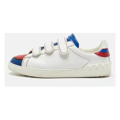 Valentino Multicolor Leather Super H Spiderman Low Top Sneakers Size