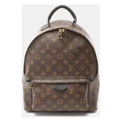 Louis Vuitton Brown Monogram Canvas MM Palm Springs Backpack