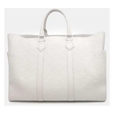 Louis Vuitton Taurillon Leather Sac Plat Tote Bag