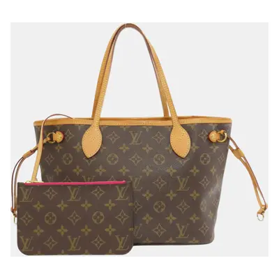 Louis Vuitton Neverfull Pm Tote Bag Monogram Canvas